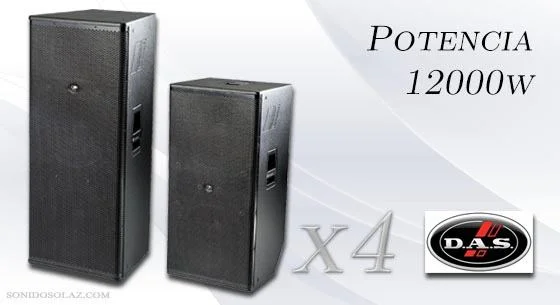 altavoces 12000w