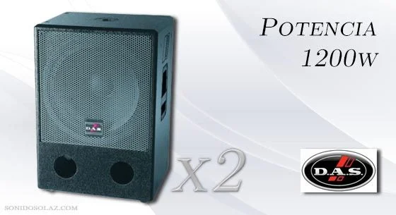 altavoes 1400w
