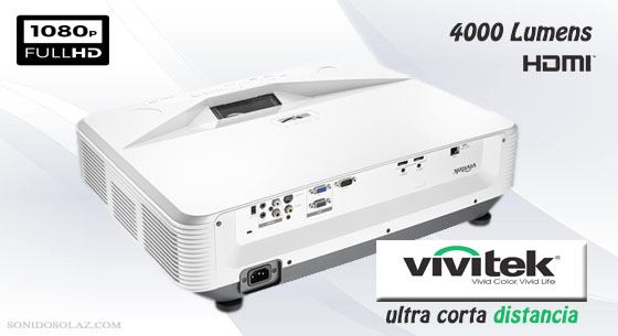 proyector de ultra corta distancia full hd laser vivitek dh765z