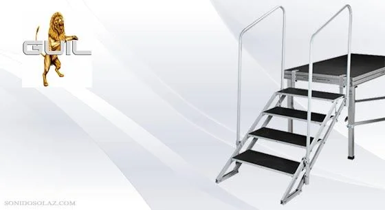 escalera para tarimas