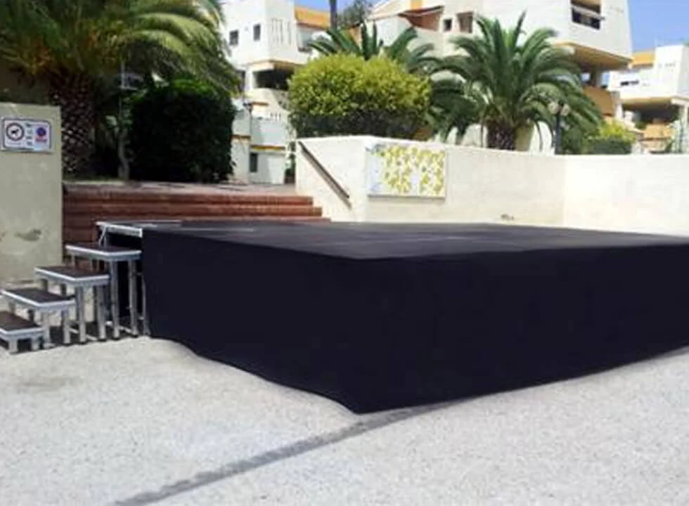 escenario tarima valencia