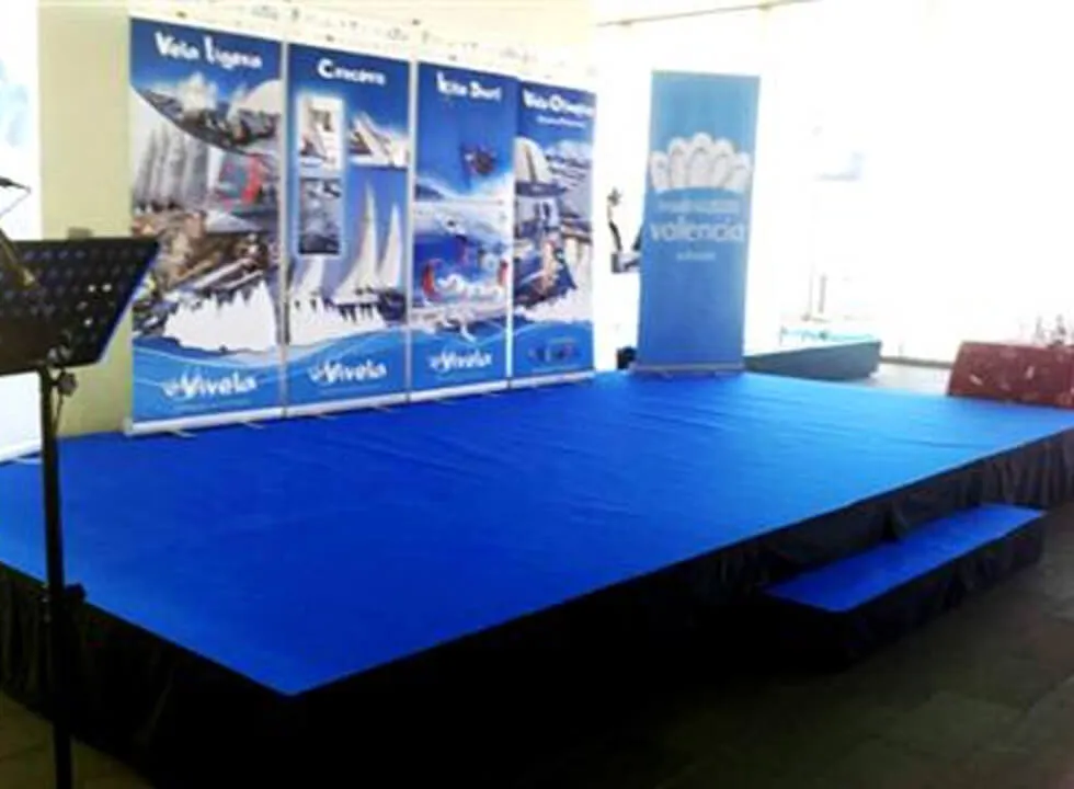 Escenario En Evento Edificio Veles E Vents En Valencia