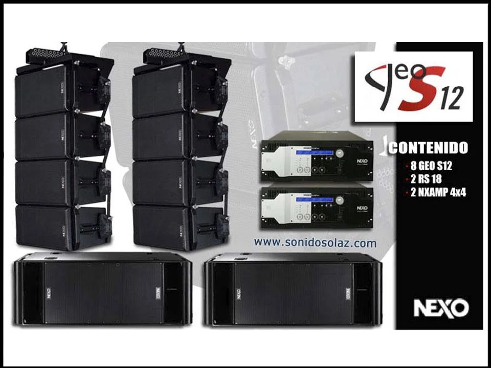 line array caracteristicas tecnicas